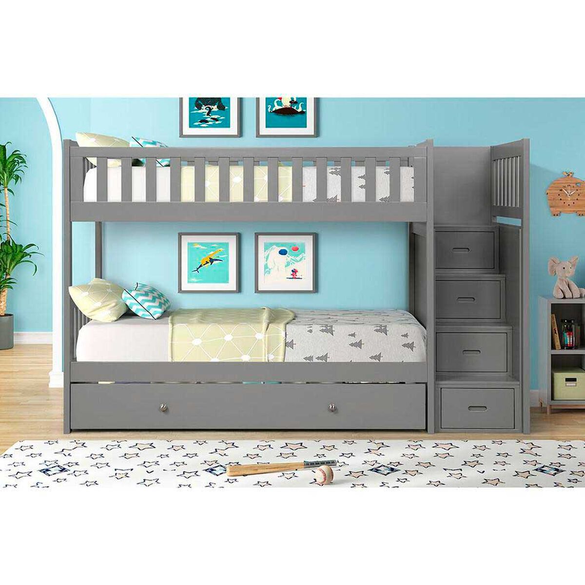 Camarote Triple Casanova 1 Plaza Los Angeles con Escalera 4 Cajones