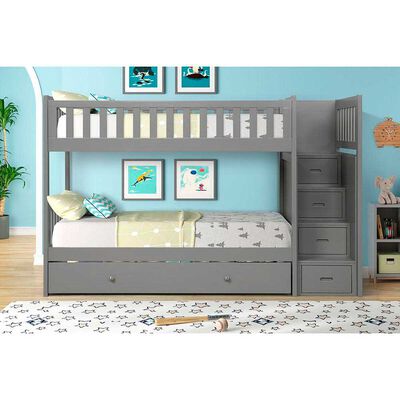 Imagen 1 del producto Camarote Triple Casanova 1 Plaza Los Angeles con Escalera 4 Cajones