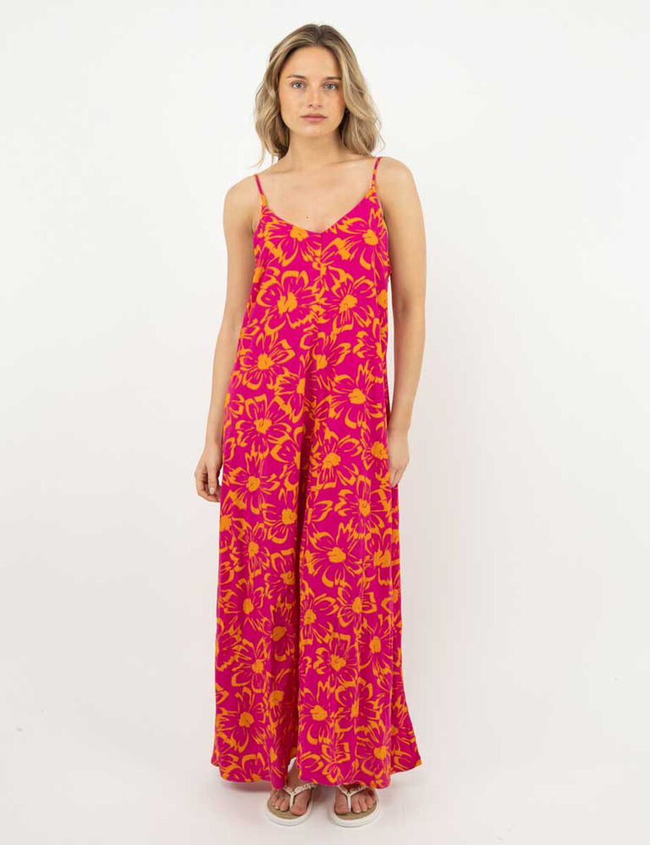 Vestido Maxi Sin Mangas Mujer Icono