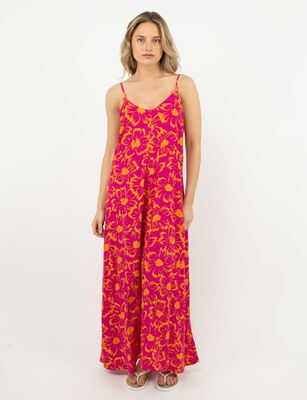 Imagen 2 del producto Vestido Maxi Sin Mangas Mujer Icono Print-2