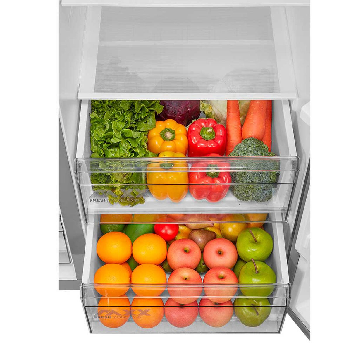 Refrigerador Side by Side Midea MDRS925FGEDX 700 litros  Side by Side