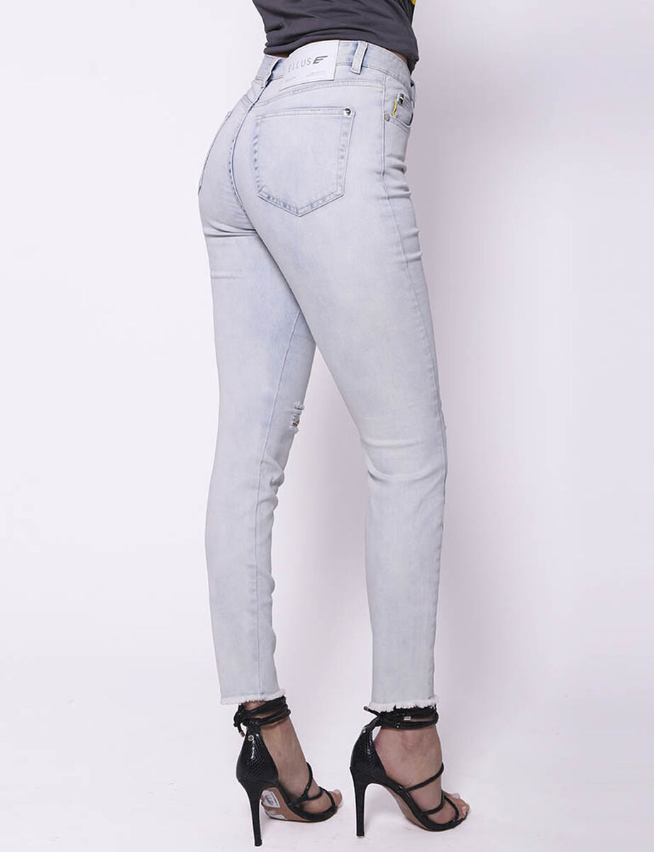 Jeans Tiro Alto Mujer Ellus