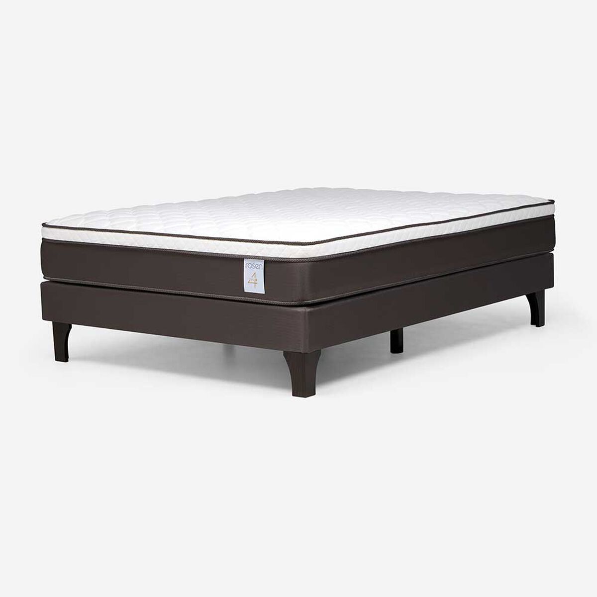 Cama Europea Rosen 2 Plazas New Style 4 Plus