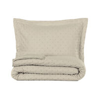 Quilt CIC 2 Plazas Taupe Microfibra