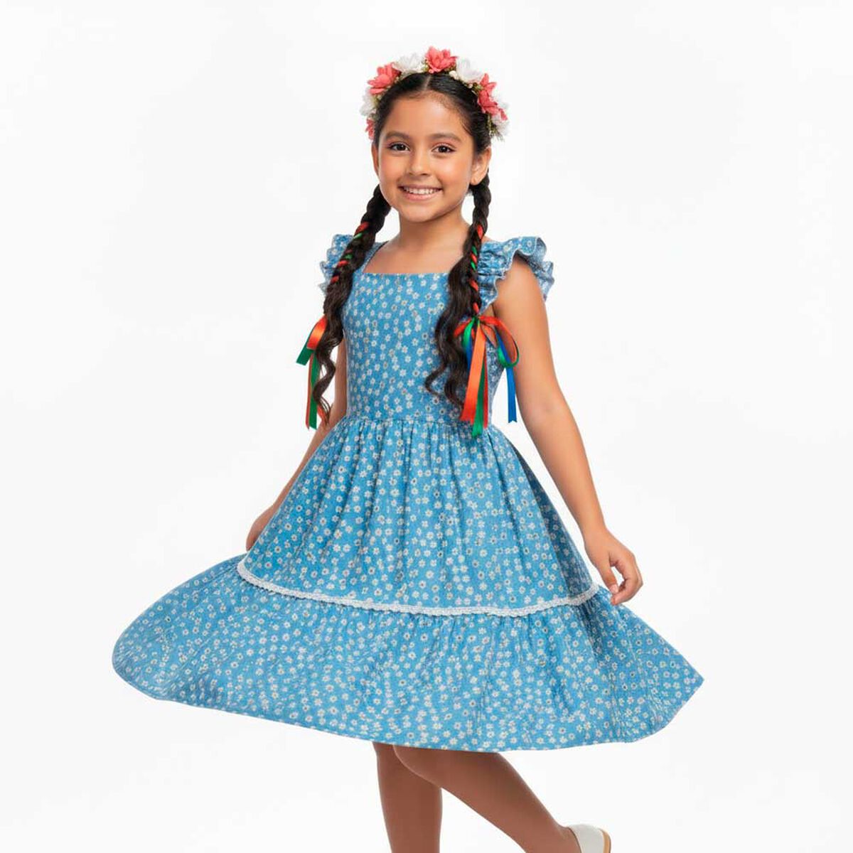 Vestido sin Manga Ni&ntilde;a Mila