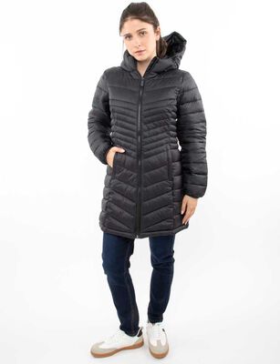 Imagen 2 del producto Parka Larga Mujer Icono Negro