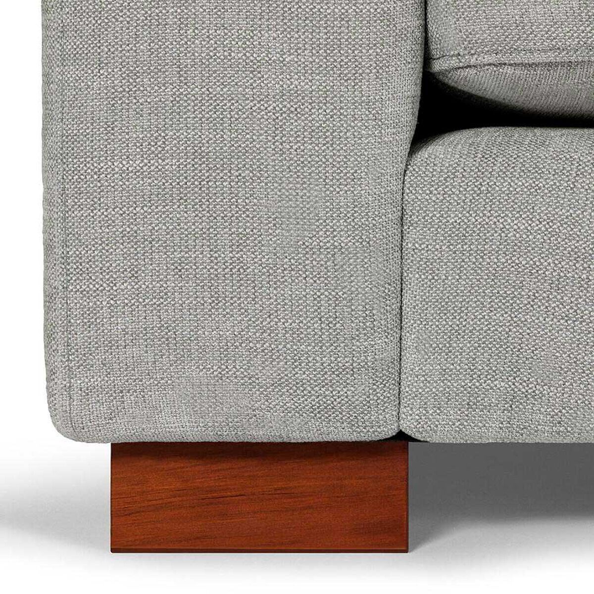 Sof&aacute; Seccional Derecho Rosen Copeland 3 Cuerpos Gris