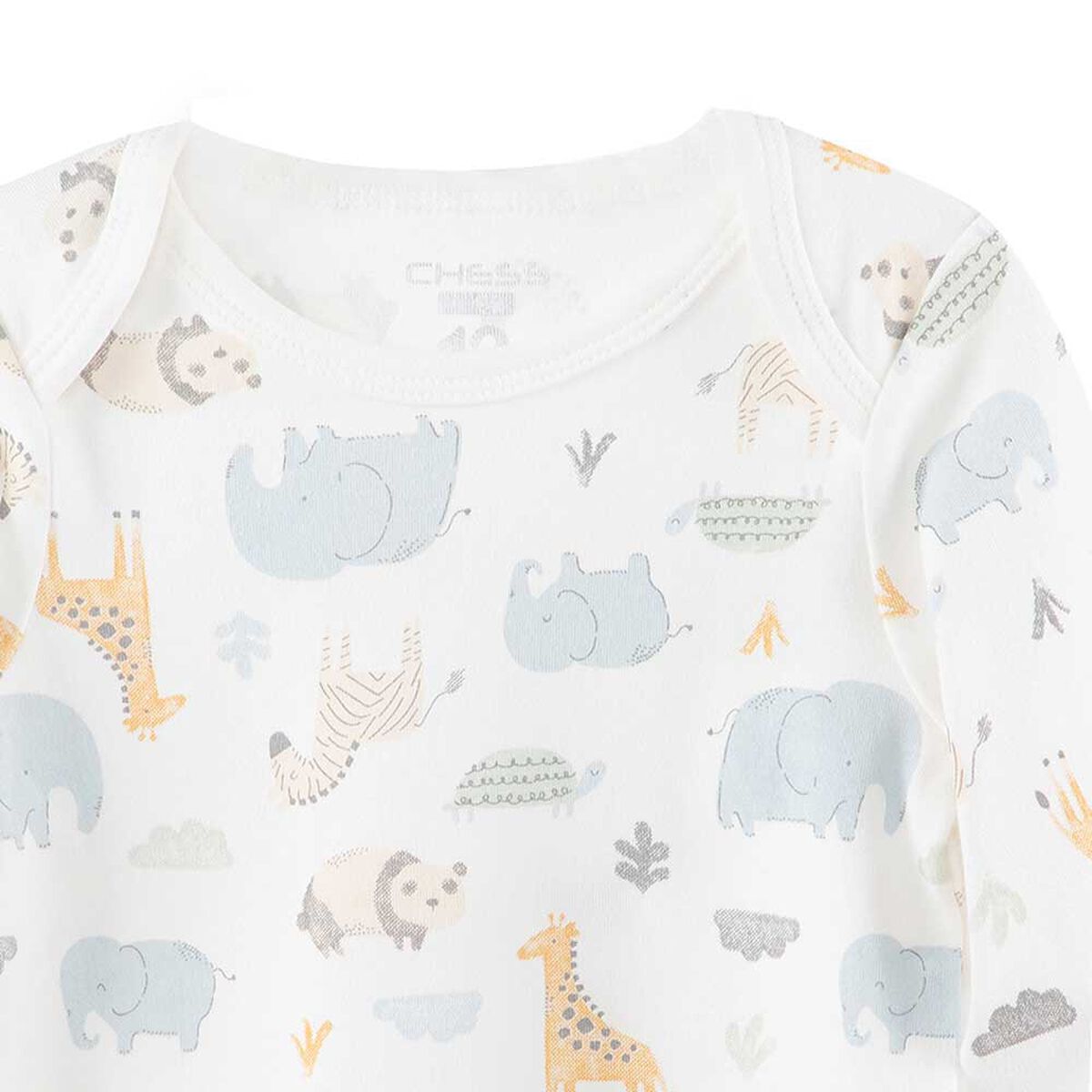 Pack 3 Bodys Manga Larga de Algodón Chess Baby