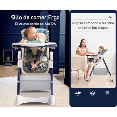 Imagen 2 del producto Silla de Comer Multiposiciones con Ruedas Mix