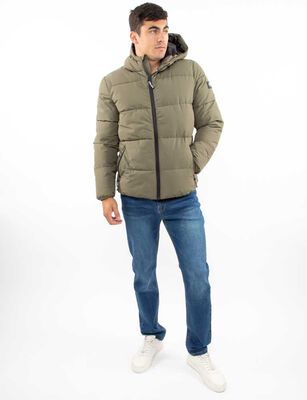 Imagen 2 del producto Parka Hombre Icono Negro, Olivo