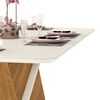 Juego de Comedor Di Poretti Stela 8 Sillas Beige