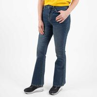 Jeans Flare Mujer Portman Club Azul, Celeste, Crudo