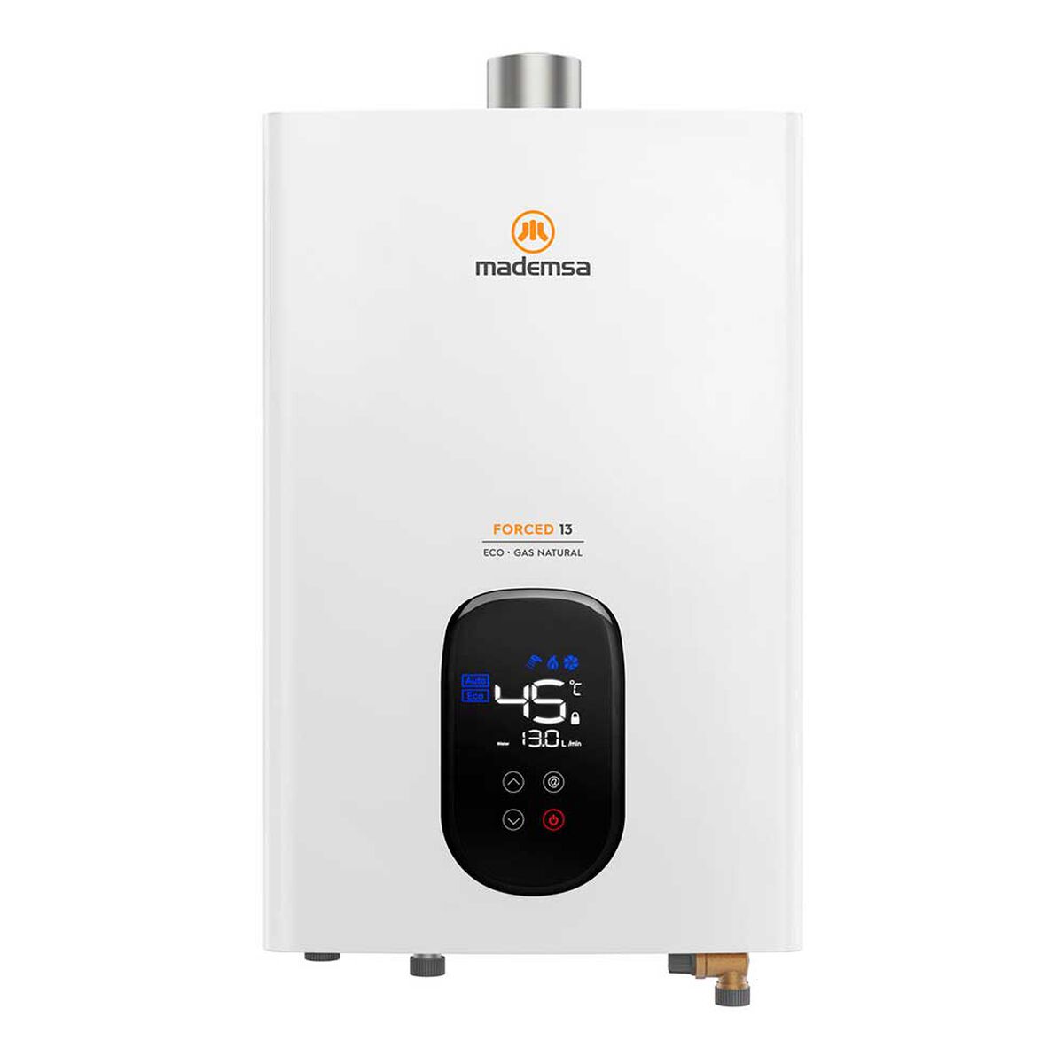 Calefont Gas Natural Mademsa Forced 13 Eco Gn Tiro Forzado