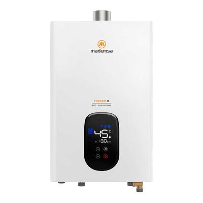 Calefont Gas Natural Mademsa Forced 13 Eco Gn Tiro Forzado