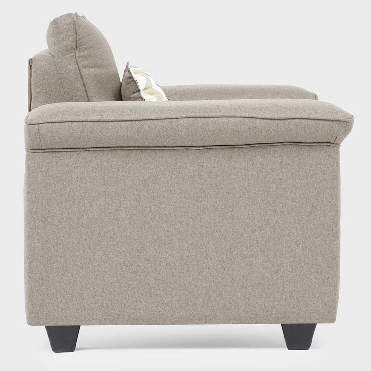 Juegos de Living Mons Sicilia Sofá 3 Cuerpos + Dos Sillones 1 Cuerpo Beige