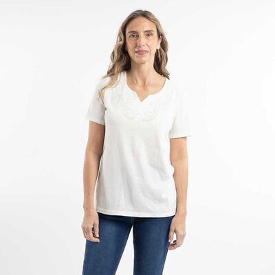 Polera Manga Corta Mujer Portman Club