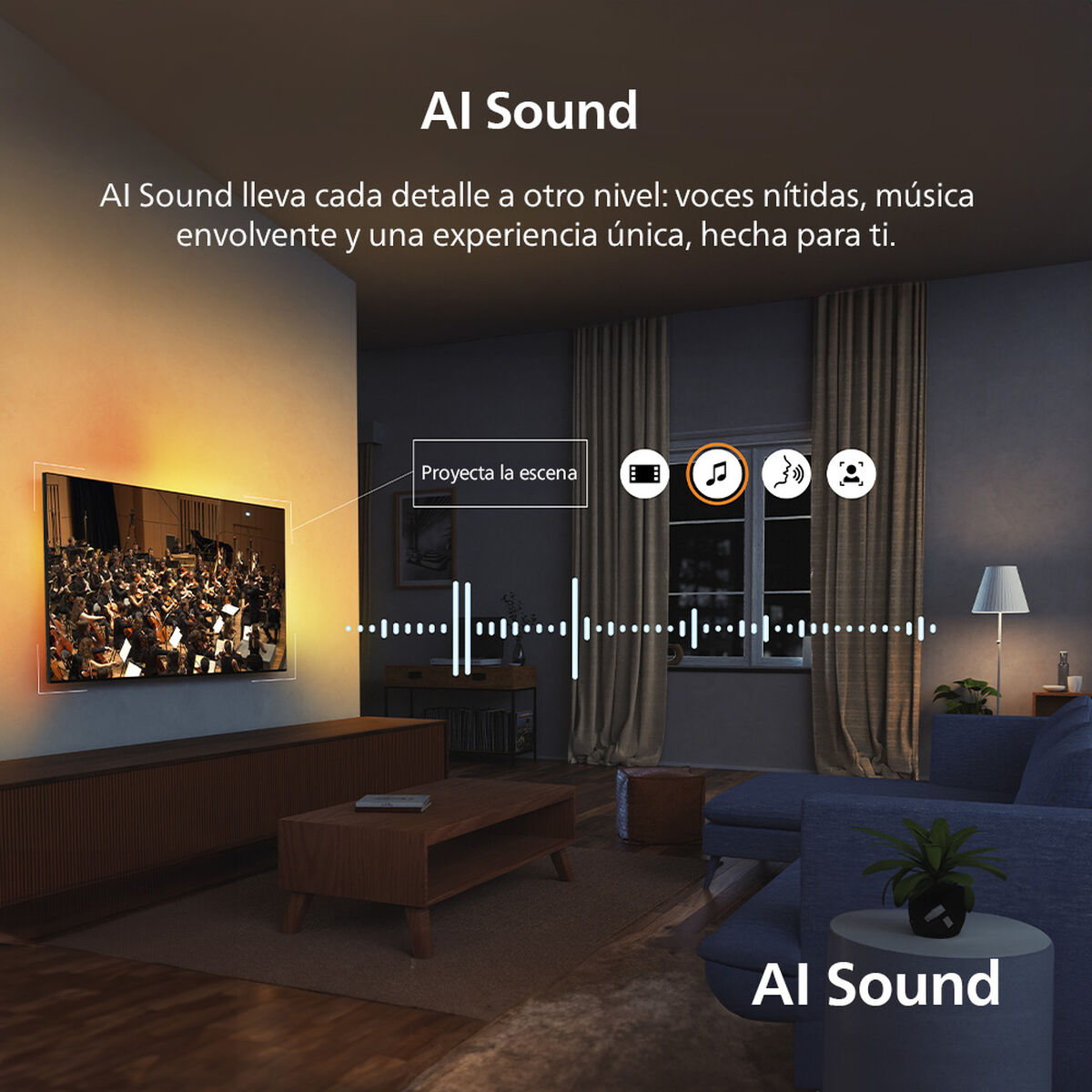 Smart TV QLED 65'' Philips 4K UHD Titan OS 65PUD8250