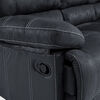 Juego de Living Reclinable Daniels Castle Sof&aacute; 3 Cuerpos + 2 Bergere Gris