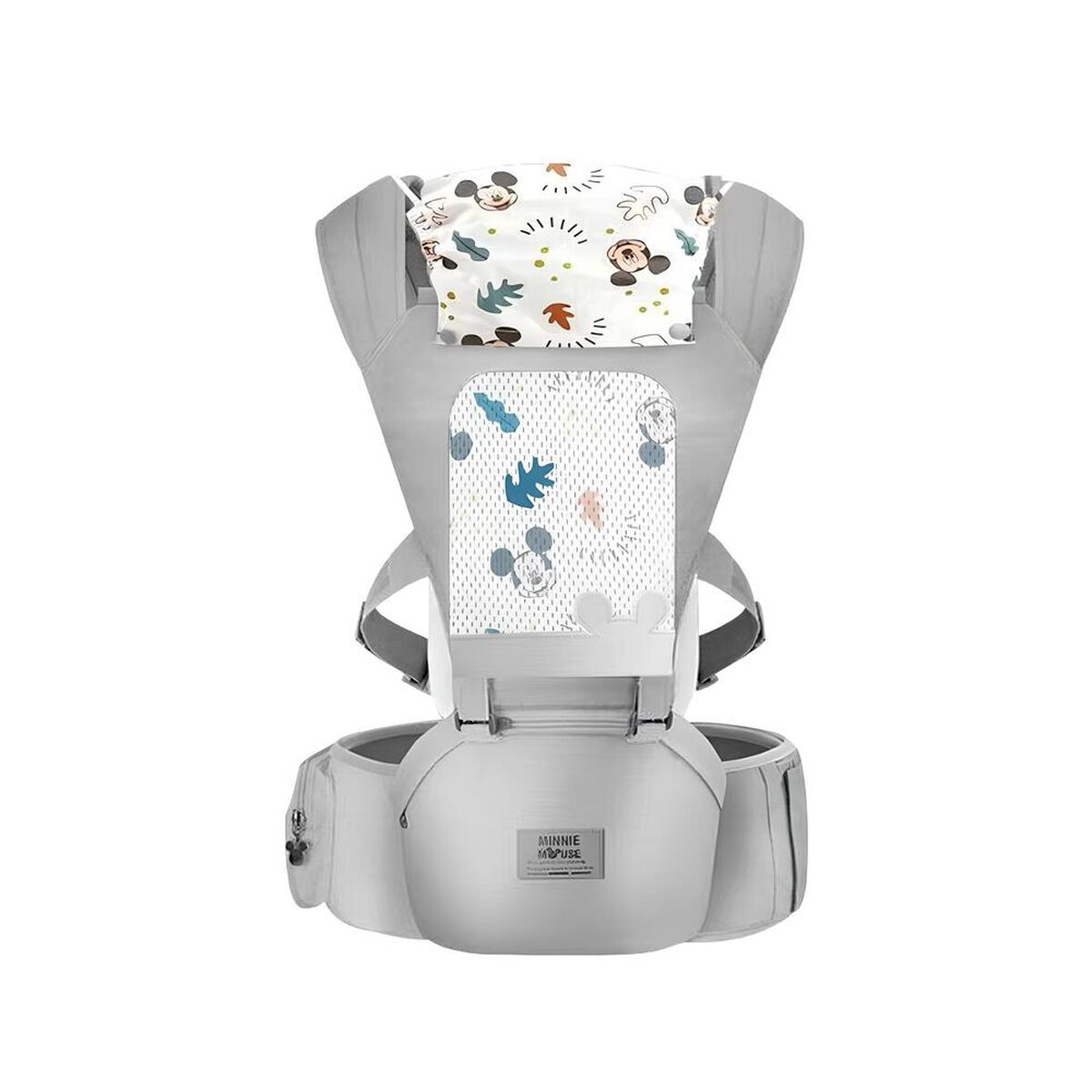 Portabebé Ergonomico 6 en 1 Gris By Lubabycas