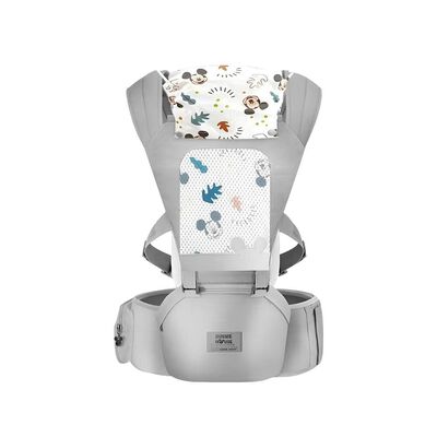 Portabebé Ergonomico 6 en 1 Gris By Lubabycas