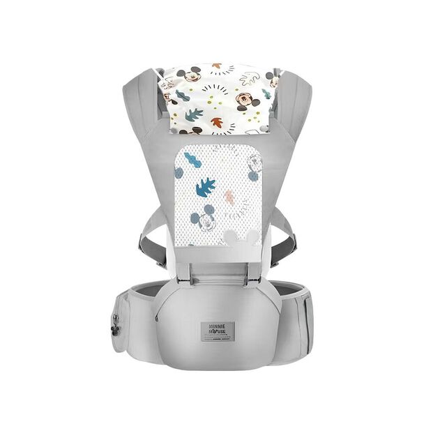 Portabebé Ergonomico 6 en 1 Gris By Lubabycas