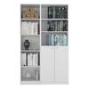 Estante 45 cm + Estante 2 Puertas TuHome Home Blanco