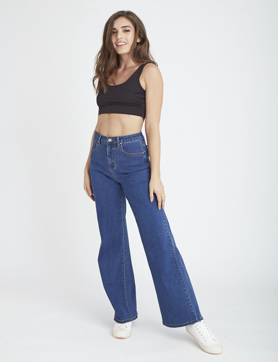 Jeans Wide Leg Mujer Fiorucci