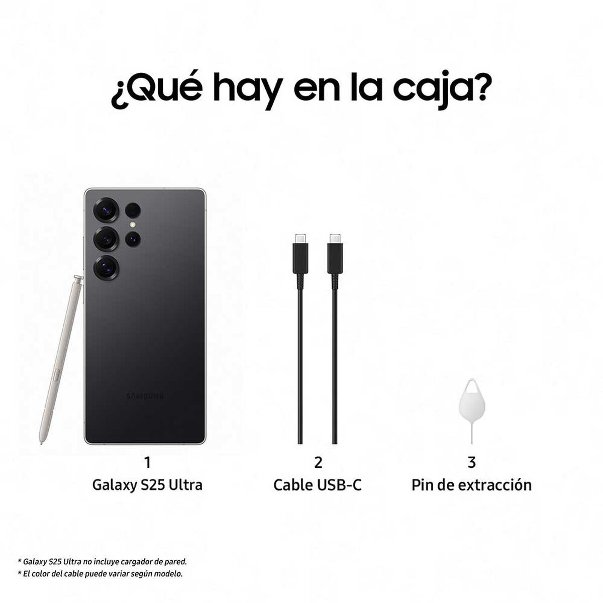 Celular Samsung Galaxy S25 Ultra 256GB 6,9" Titanium Black Liberado
