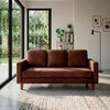 Sof&aacute; Latam Home Venecia 3 Cuerpos Chocolate