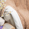 Manta Plush Sherpi Deluxe 127X152 Beige