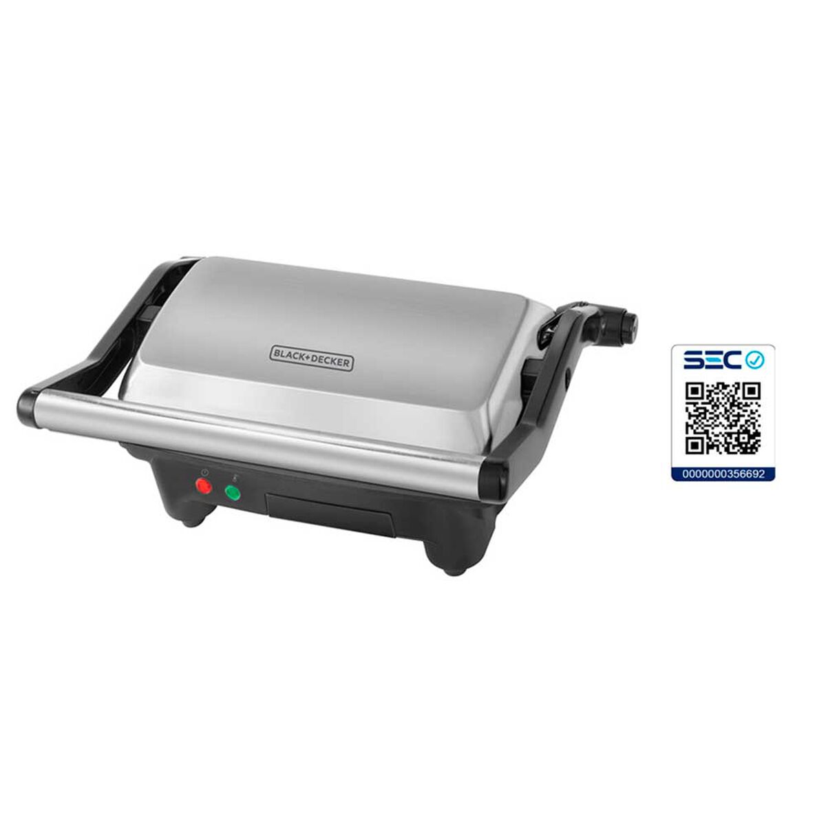 Sandwichera Black+Decker WM2000S-CL 3 En 1