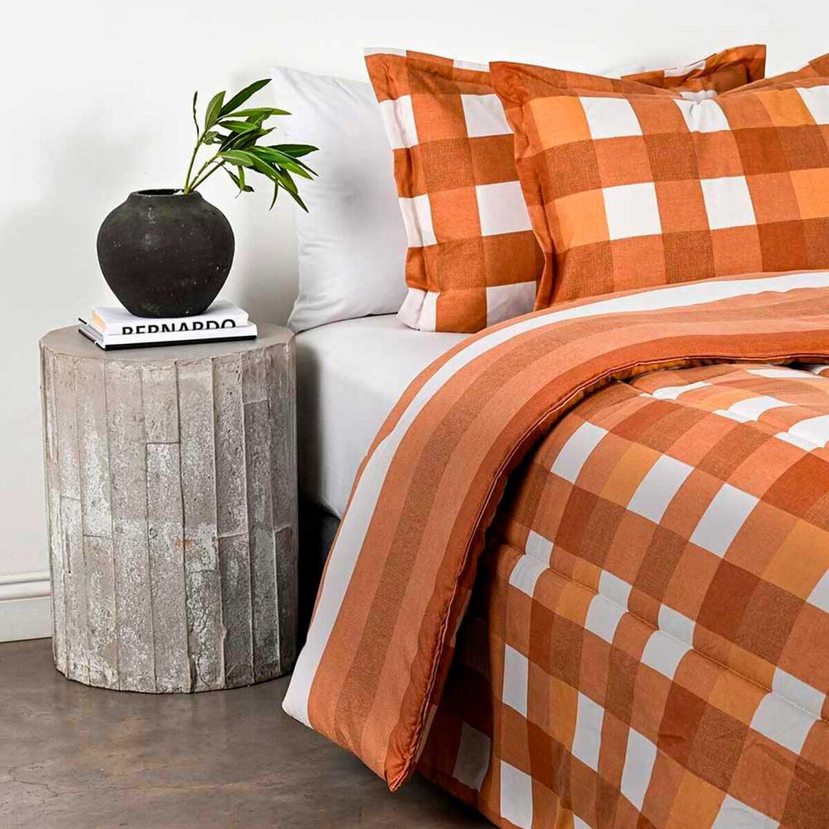 Plum&oacute;n Elements & Co 2 Plazas Vichy Naranjo