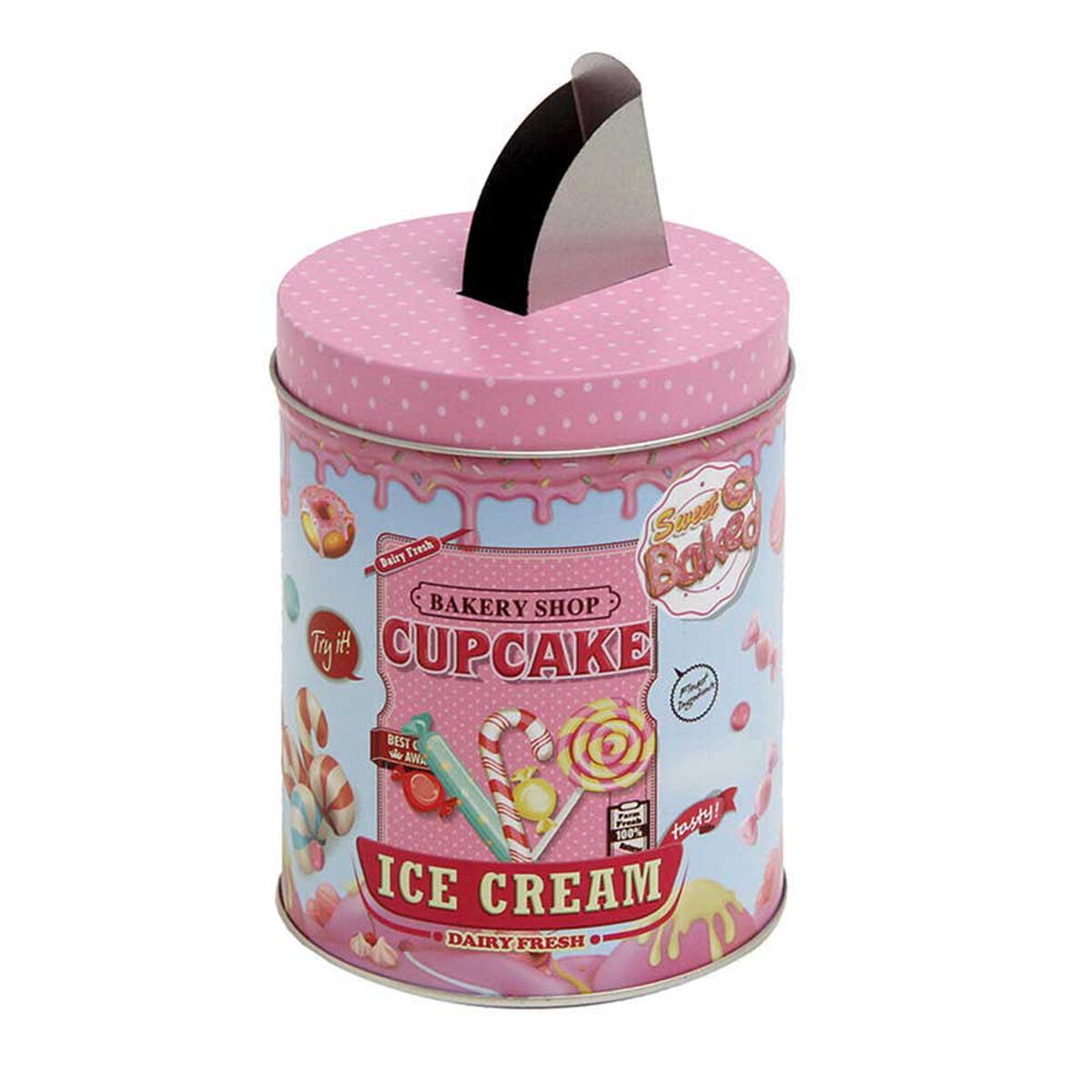 Lata Decorativa Metal Vgo 14 x 11 cm Dise&ntilde;o 1