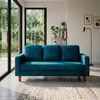 Sof&aacute; Latam Home Venecia 3 Cuerpos Azul Petr&oacute;leo