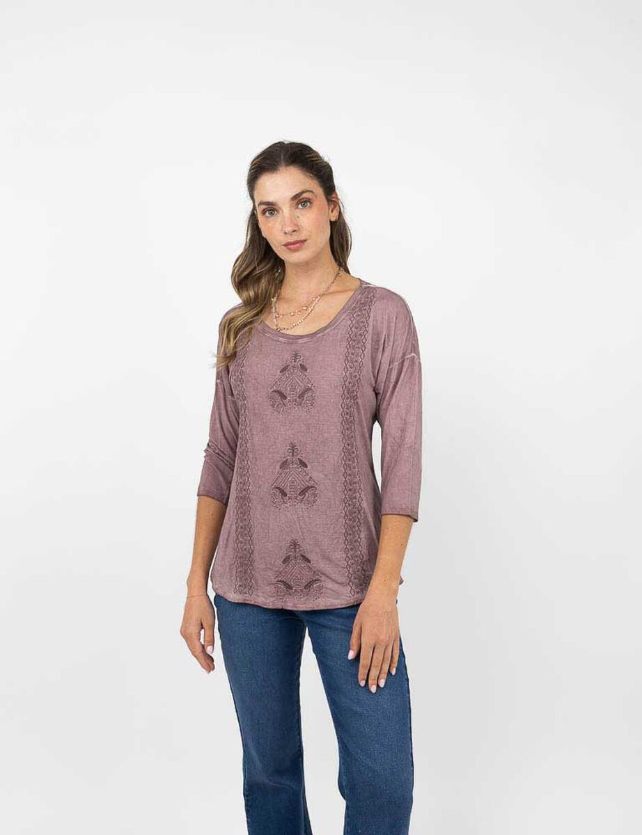Polera Manga 3/4 Mujer Alma