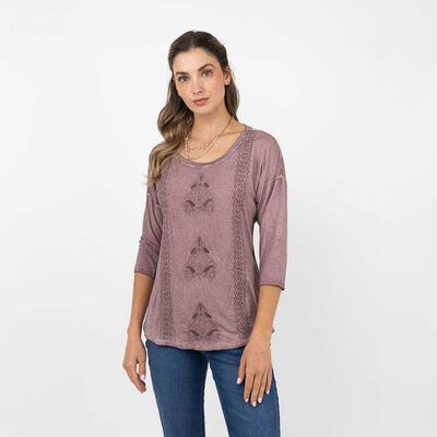 Polera Manga 3/4 Mujer Alma