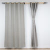 Juego de Cortina Blackout Doral Varsovia 140x220 cm Taupe