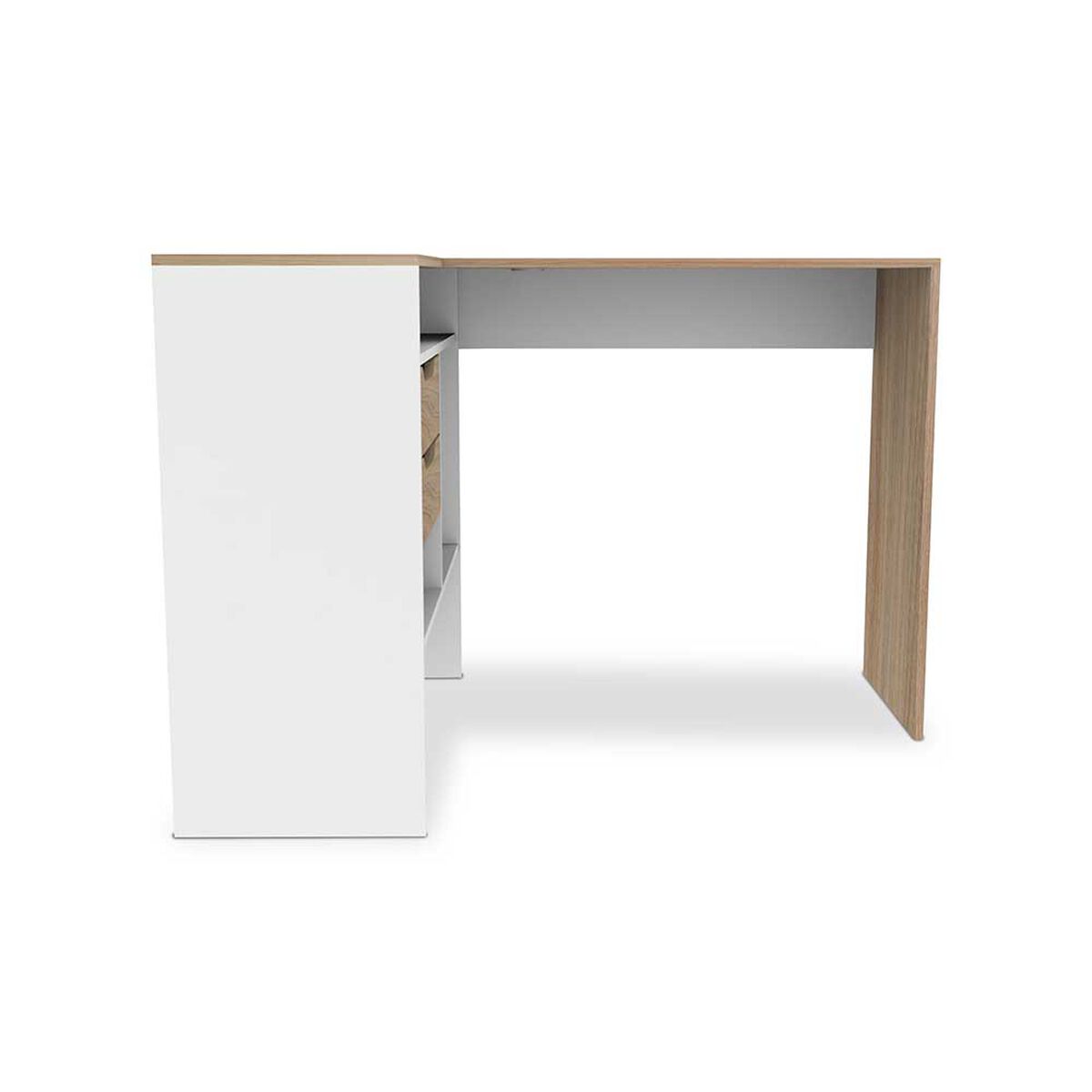 Escritorio CIC Milan Blanco Olmo 2 Cajones