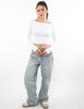 Sweater Crop Mujer Icono