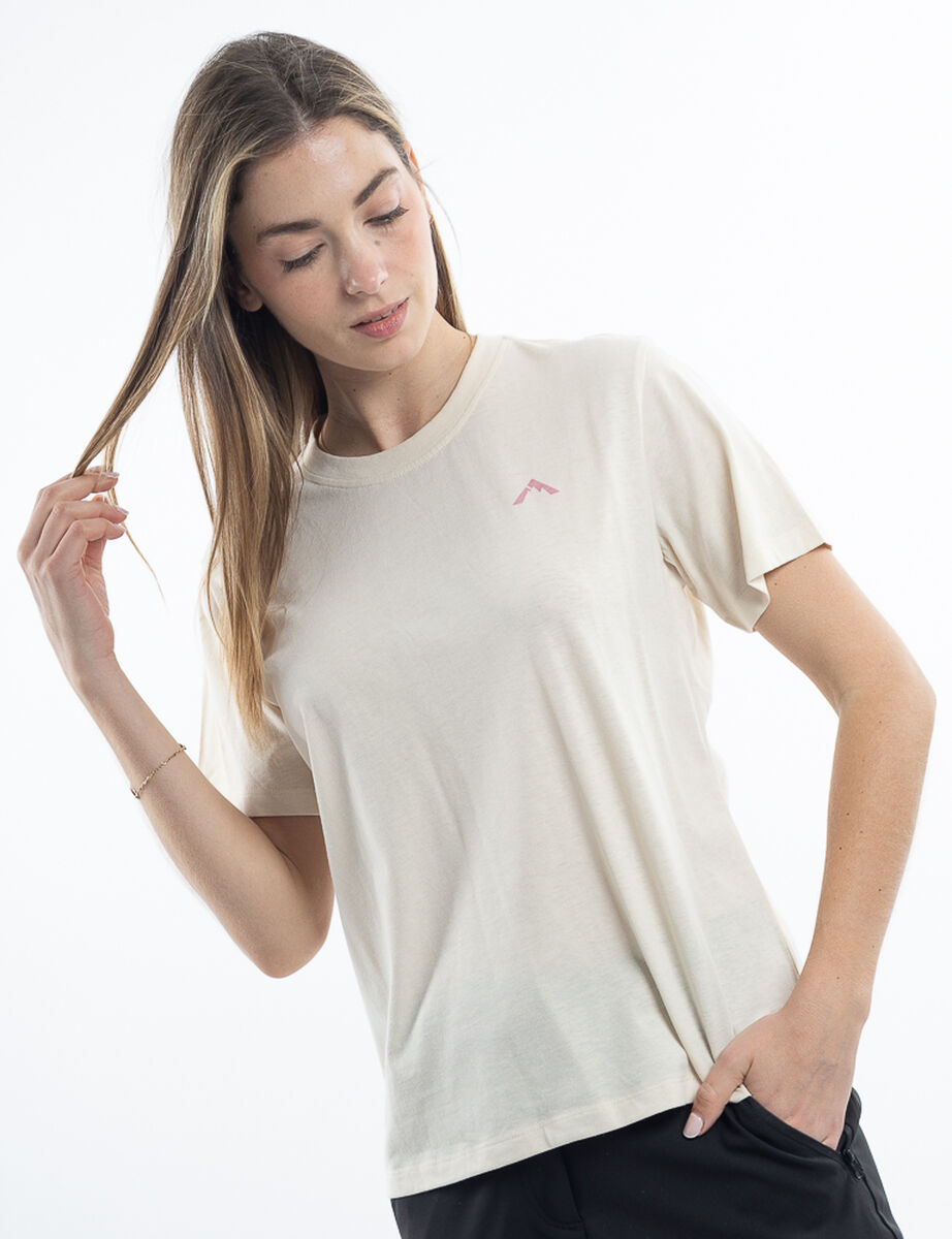 Polera Deportiva Manga Corta Mujer Alpinextrem