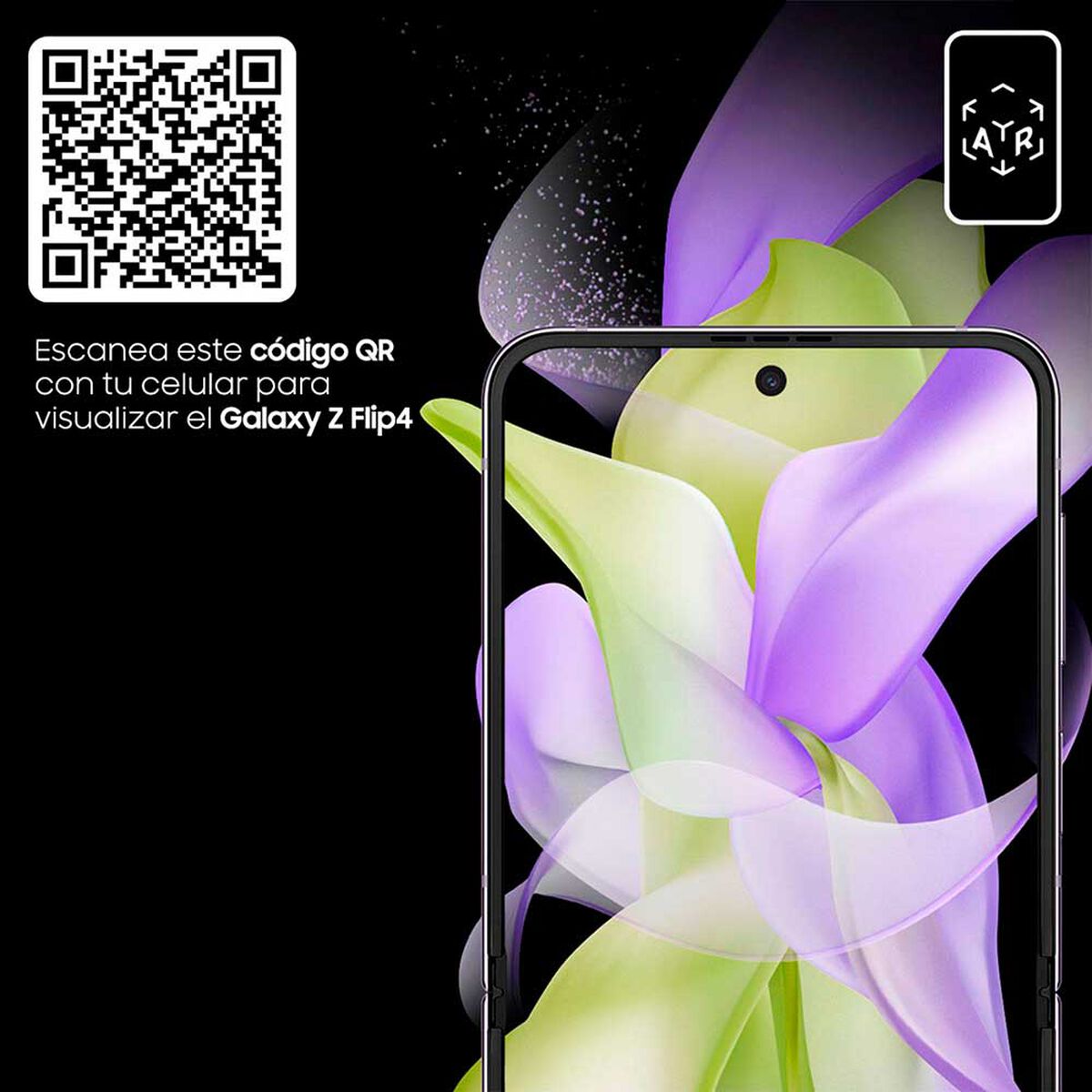 Celular Samsung Galaxy Z Flip4 5G 256GB Gray Liberado