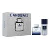 Set Perfume Antonio Banderas Hombre King of Seduction Eau de Toilette For Men 100 ml + 24h Desodorante Spray 150 ml
