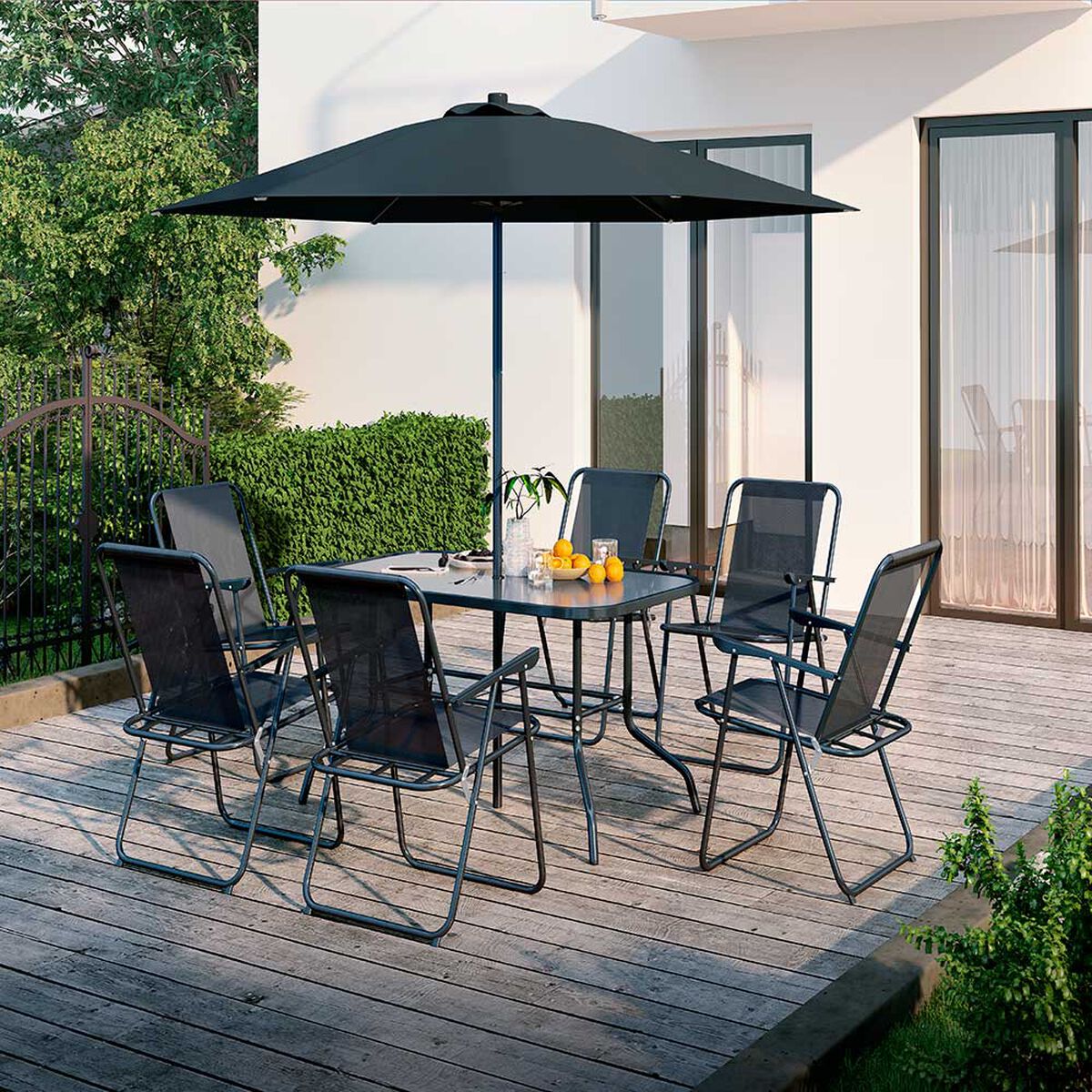Terraza Casanova Dover Negro