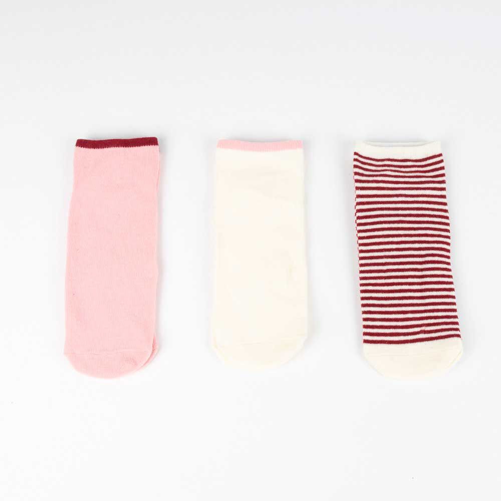 Pack 3 Calcetines Corto Mujer Icono