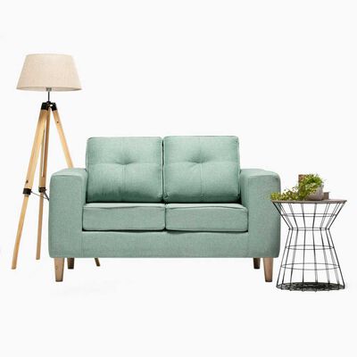 Imagen 2 del producto Sofá Kea Infinity Tela 2 Cuerpos Verde