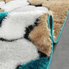 Alfombra Modalfo Exclusive Floreado Turquesa 150x200 cm