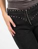Jeans Indigo Apliques Mujer Fiorucci