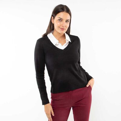 Polera Manga Larga Mujer Zibel