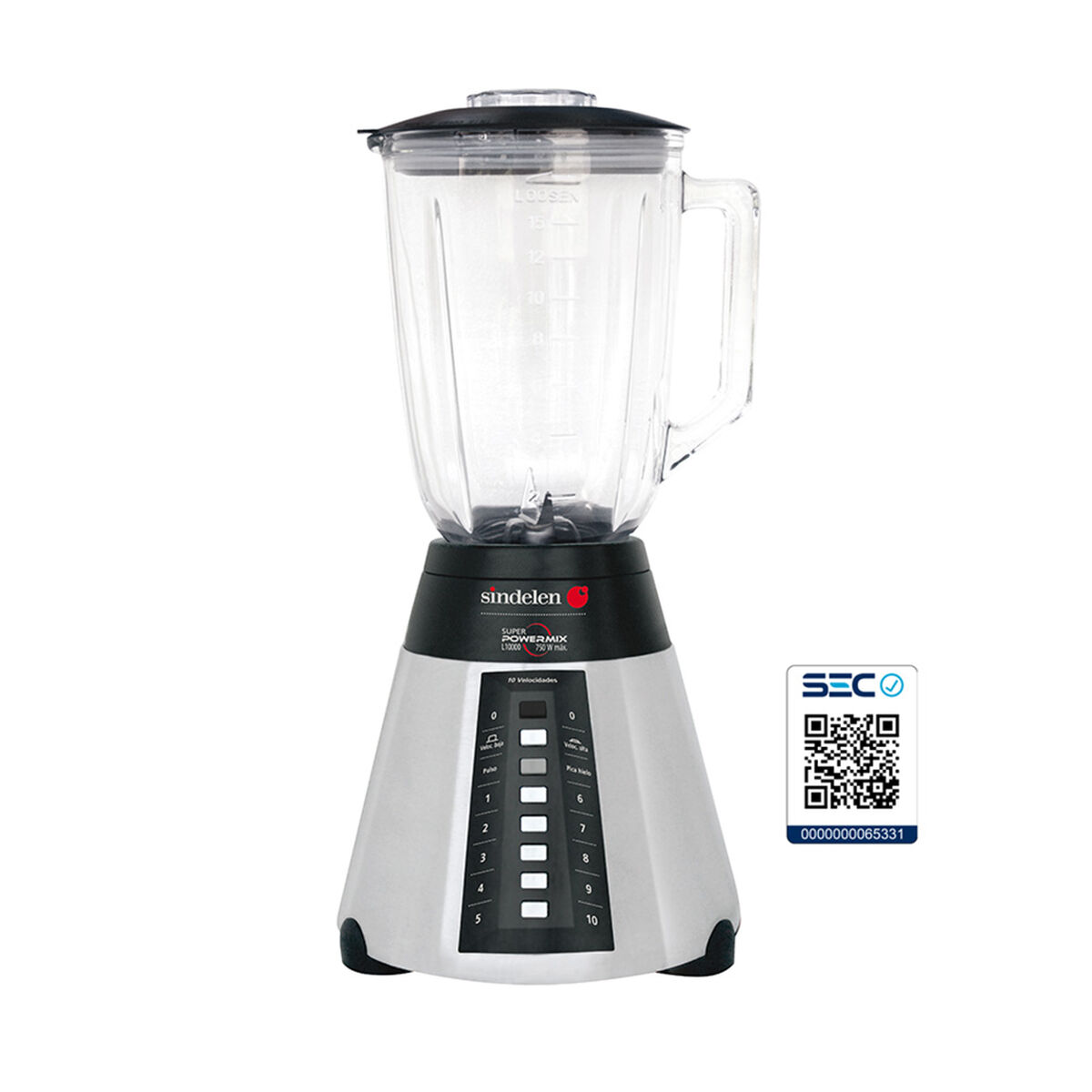 Licuadora Sindelen LI-10000IN 1,7 lt.