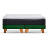 Cama Europea Latam Home 2 Plazas New Top BD Verde